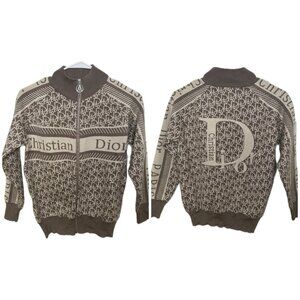 Dior Brown Patterned Women's Jacket